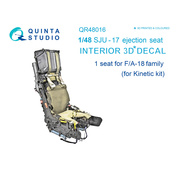 QR48016 Quinta Studio 1/48 Кресло SJU-17 для семейства F/A-18 (Kinetic)