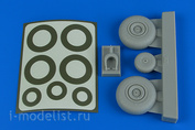 4789 Aires 1/48 add-on Set Do 217 Wheels & paint masks
