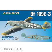 84157 Eduard 1/48 Немецкий истребитель Второй Мировой Bf 109E-3