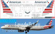 321-09 PasDecals 1/144 Декаль на А321 American Airlines 