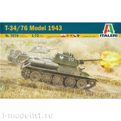 7078 Italeri 1/72 Танк T-34/76 Model 1943