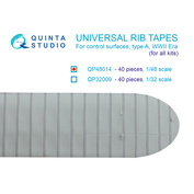 QP48014 Quinta Studio 1/48 Универсальные киперные ленты, тип A. ВМВ (для любых моделей)