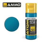 ATOM20117 Ammo Mig Акриловая краска ATOM COLOR Синее утиное яйцо / Duck Blue