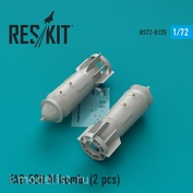 RS72-0135 RESKIT 1/72 FAB 500 M bomb (2 штуки)