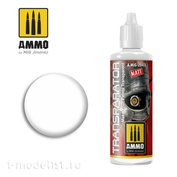 AMIG2043 Ammo Mig Acrylic thinner for achieving a translucent effect in paint (Matt) TRANSPARENCY MATE 60 mL