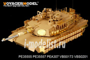 PE35557 Voyager Model 1/35 Фототравление для Modern US  M1A2 SEP Abrams w/TUSK II ERA