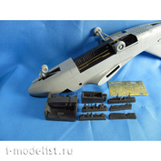 MDR4843 Metallic Details 1/48 Колесные отсеки для S-3A/B Viking (Italeri)