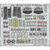 491139 Eduard 1/48 Photo Etching for TF-104G Late type