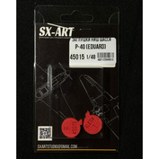 45015 SX-Art 1/48 Заглушки ниш для P-40 (Eduard)