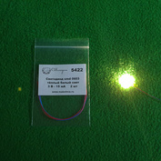 5422 SVmodel Светодиод на проводе 0603 теплый белый свет, 2 шт.