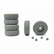 Im35057 Imodelist 1/35 Set of wheels off-road (4 wheels + spare) for 