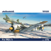 7470 Eduard 1/72 Немецкий истребитель Fw 190A-5 (Weekend)