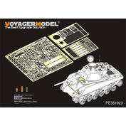 PE351023 Voyager Model 1/35 Photo Etching for Medium Tank USA M4A3 (76) W Basic WWII USA