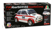 4705 Italeri 1/12 Автомобиль FIAT Abarth 695SS/Assetto Corsa