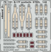FE1181 Eduard 1/48 B-17F steel belts