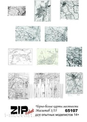 65107 ZIPmaket 1/35 Black-and-white maps