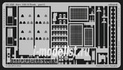 35538 1/35 Eduard photo etched parts for Strv.103 S-Tank