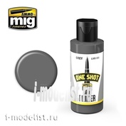 AMIG2024 Ammo Mig ONE SHOT PRIMER - GREY (Самовыравнивающийся грунтовочный раствор серого цвета)