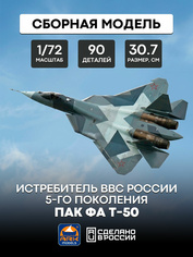 72041 ARK-models 1/72 ПАК ФА Т-50 Истребитель ВВС России 5-го поколения (без смолы)