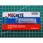 0627 MACHETE Replacement blade of model knife No. 9, 10 pcs.
