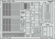 36438 Eduard 1/35 Kit of photo-etched parts the T-72A