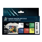 02.608 Jim Scale Мини-набор красок по ткани «Базовые цвета»