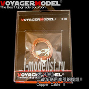 VR-A002 Voyager Model photo Etching for Copper Cable II