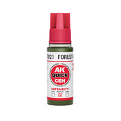 AK17021 AK Interactive Краска акриловая QUICK GEN - Лесной зелёный / FOREST GREEN