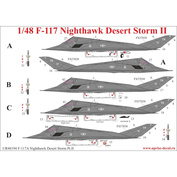 UR48194 UpRise 1/48 Декаль для F-117A Nighthawk 