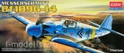 12454 Academy 1/72 Bf 109G-14 Messerschmitt