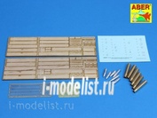 16 057 Aber 1/16 Фототравление для Two transport box with six different 7,5cm ammo for PzKpfw. IV, Ausf, H-J