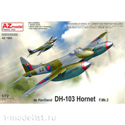 AZ7653 AZModel 1/72 Самолет DH-103 Hornet F.Mk.3