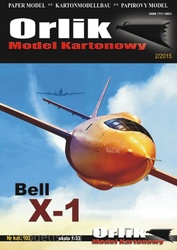 OR103 Orlik Бумажная модель  Bell X-1