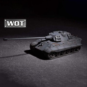 07161 Trumpeter 1/72 German king Tiger tank (Porsche turret) with 105 mm kwk l/68 gun-WoT