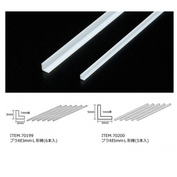 70199 Tamiya Plastic corners (length 40cm, side 3mm,wall thickness 1mm, 6pcs)