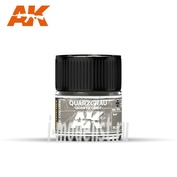 RC216 AK Interactive Краска акриловая QUARZGRAU-QUARTZ GREY RAL 7039 10ML / СЕРЫЙ КВАРЦ RAL 7039 10 мл