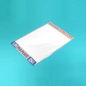 70125 Tamiya Plastic white, thickness 1.2 mm, size B4 (364x257mm) 2 sheets.