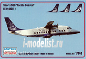 144105-1 Восточный экспресс 1/144 Пассажирский самолет Short-360 Pacific Coastal