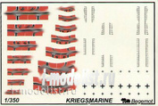 350004 Begemot Decal 1/350 German Navy