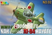 102 Tiger Model Nakajima Ki-84 Hayate