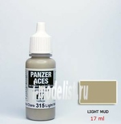 70315 Vallejo Краска акриловая `Panzer Aces` Светлая грязь / Light Mud