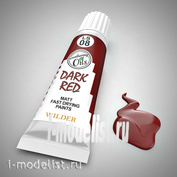 LS-08 Wilder DARK RED. Paint special quick-drying, based on linseed oil. Volume: 20 ml. For all types of toning.
