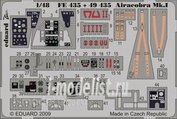 FE435 Eduard 1/48 Color photo etched parts for Airacobra Mk. I S. A.