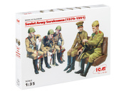 35636 ICM 1/35 Soviet soldiers (1979-1991), (5 figures)