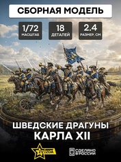 Zvezda 8057 1/72 Swedish Dragoons