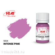 C1004 ICM Paint for creativity, 12 ml, color Intense pink (Intense Pink)