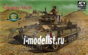 AF35185 AFVClub 1/35 Танк Valentine Mk.II (Late Type)