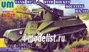 406 Um 1/72 Советский легкий танк Бт-5 с ракетной системой Рс-132