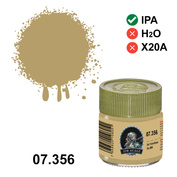 07.356 Jim Scale Alcohol paint color DAK Yellow Brown (RAL 8000), 10 ml.