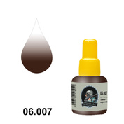 06.007 Jim Scale Flush color Dark brown, 25 ml.